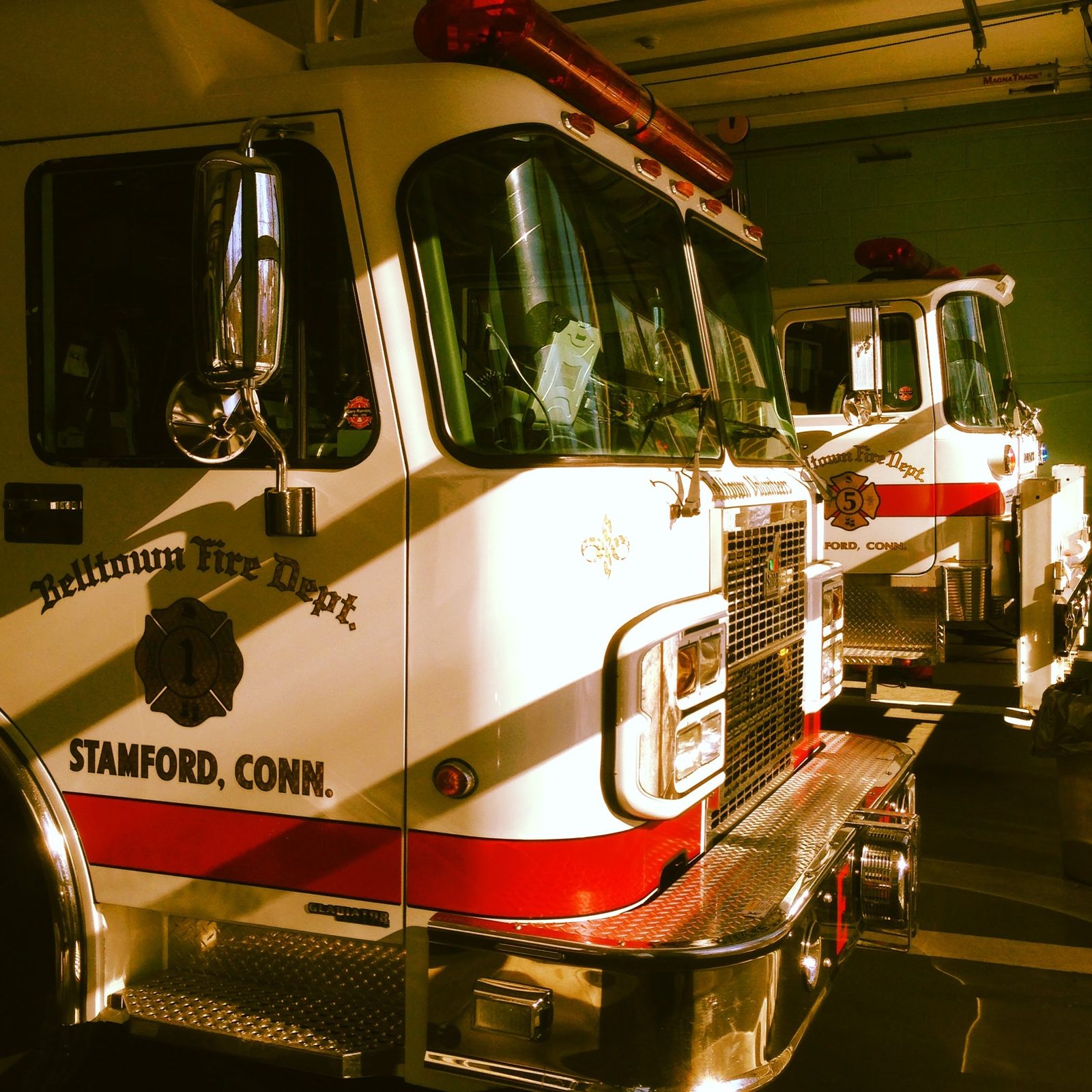 Engine 41 (2003 Smeal) in the bay
