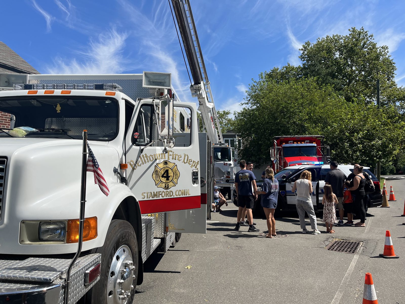 Rescue 44 at a community event