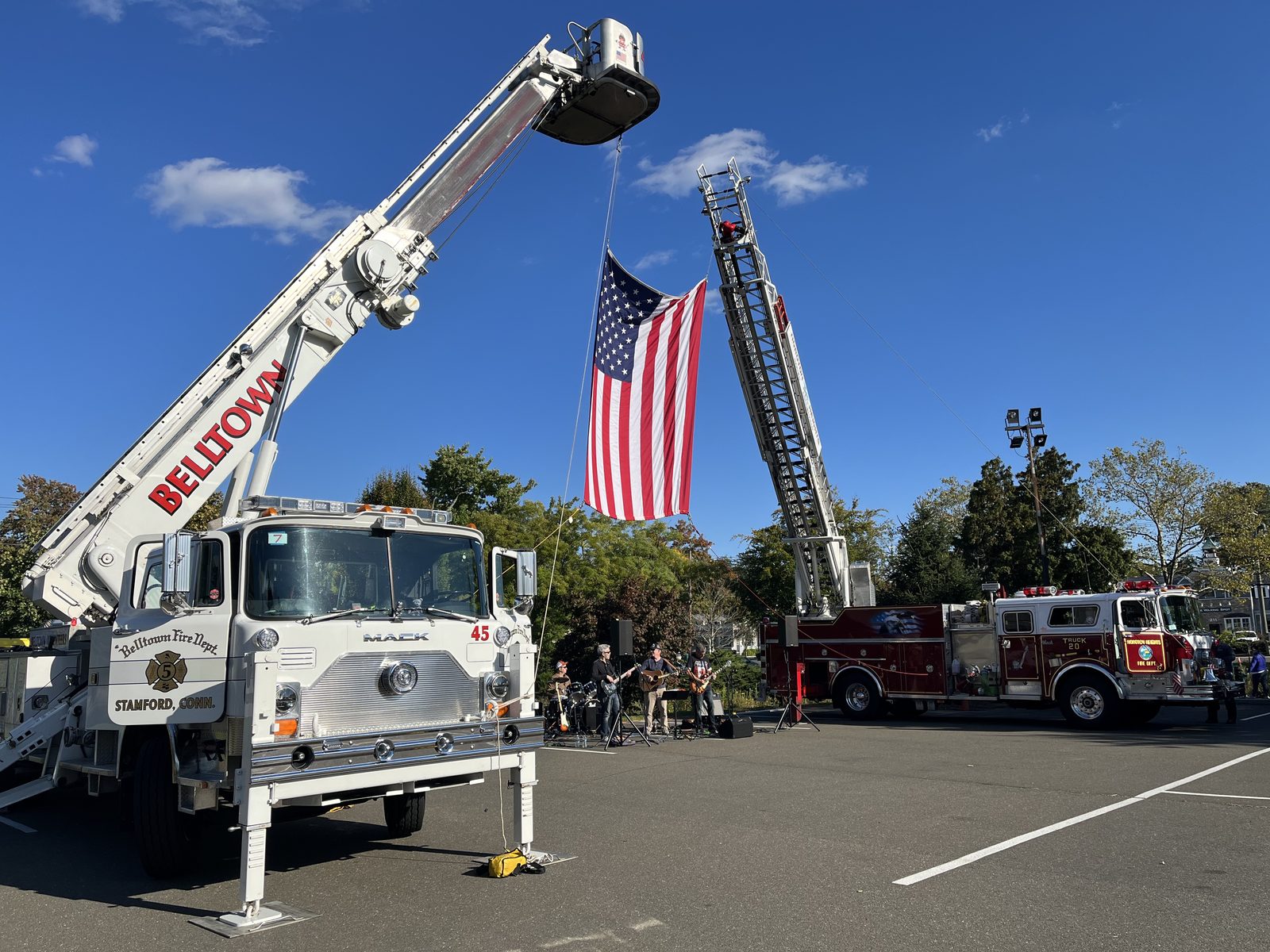 Truck 45 tower raised